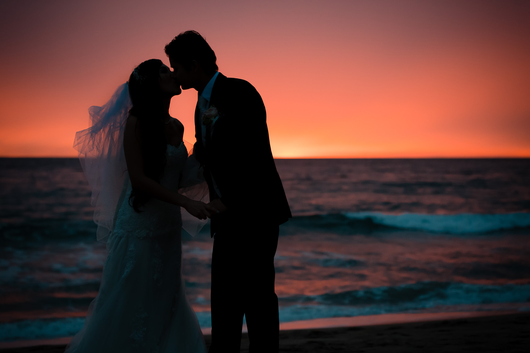 Malibu Wedding Sunset