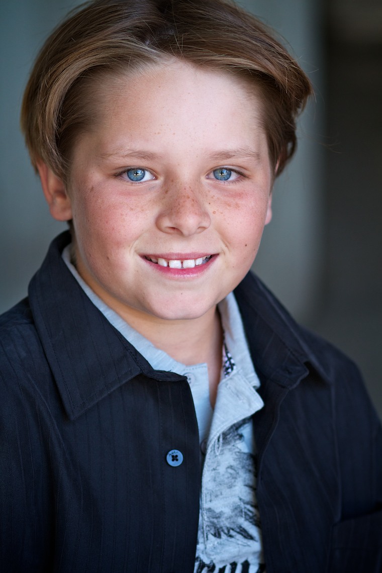 Young actor headshot